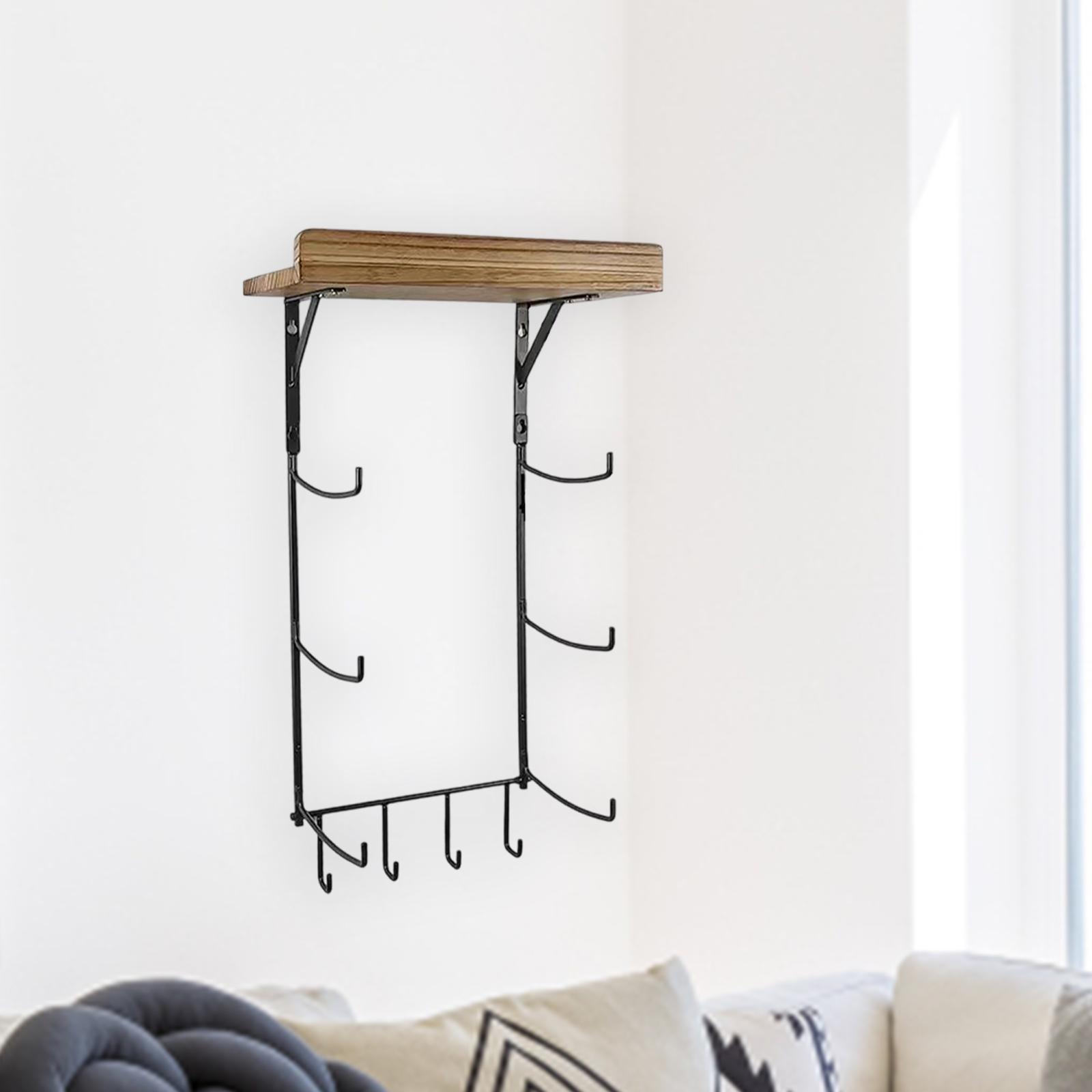 Yoga Mat Wall Rack Metal Stora - Home Gym Organization recension och pris