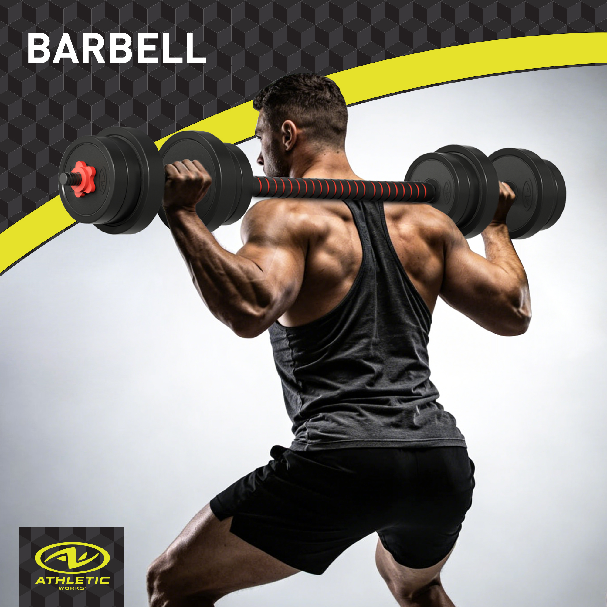 40LB 5 in 1 Adjustable Dumbbel - Home Gym Dumbbell Set recension och pris
