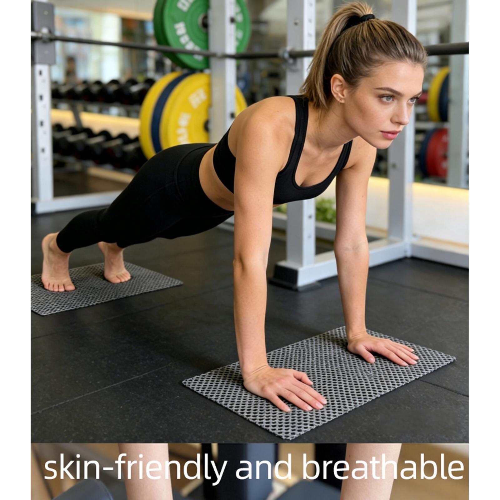 2Pcs/Set Pilates Nonslip Mat S - Home Gym Set recension och pris