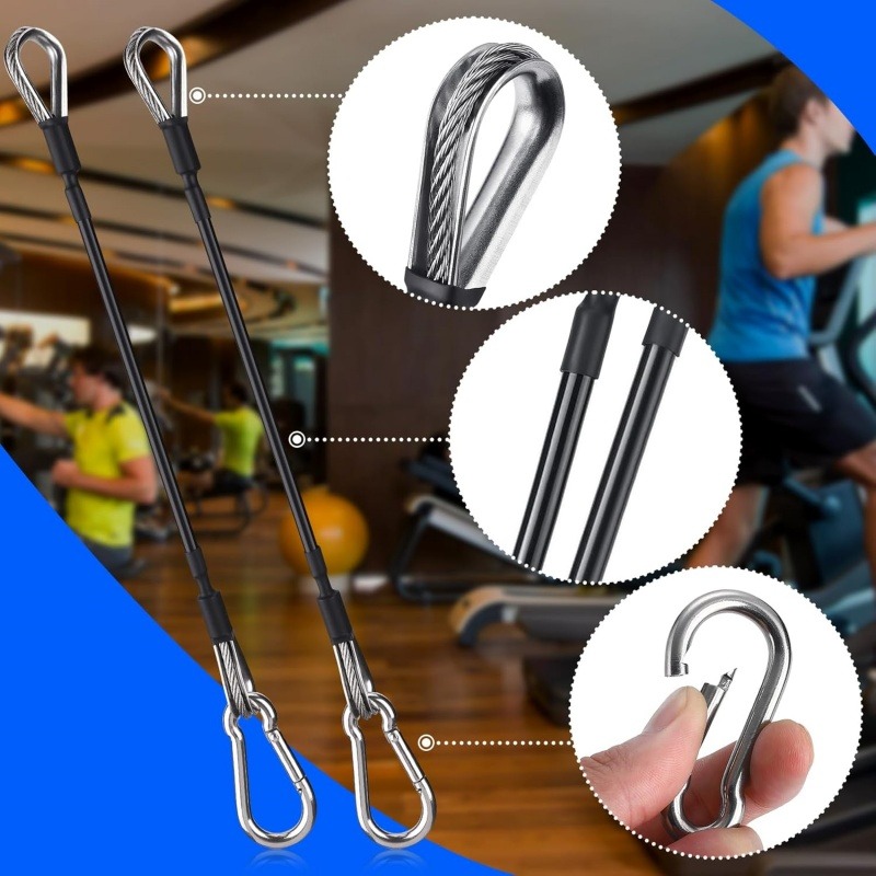 1/2Pcs 25cm Gym Cable Extensio - Home Gym Ideas recension och pris