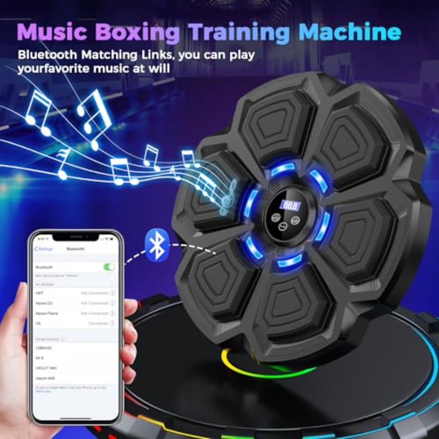 2026 Music Boxing Machine Upgr - Home Gym Wall Mounted recension och pris