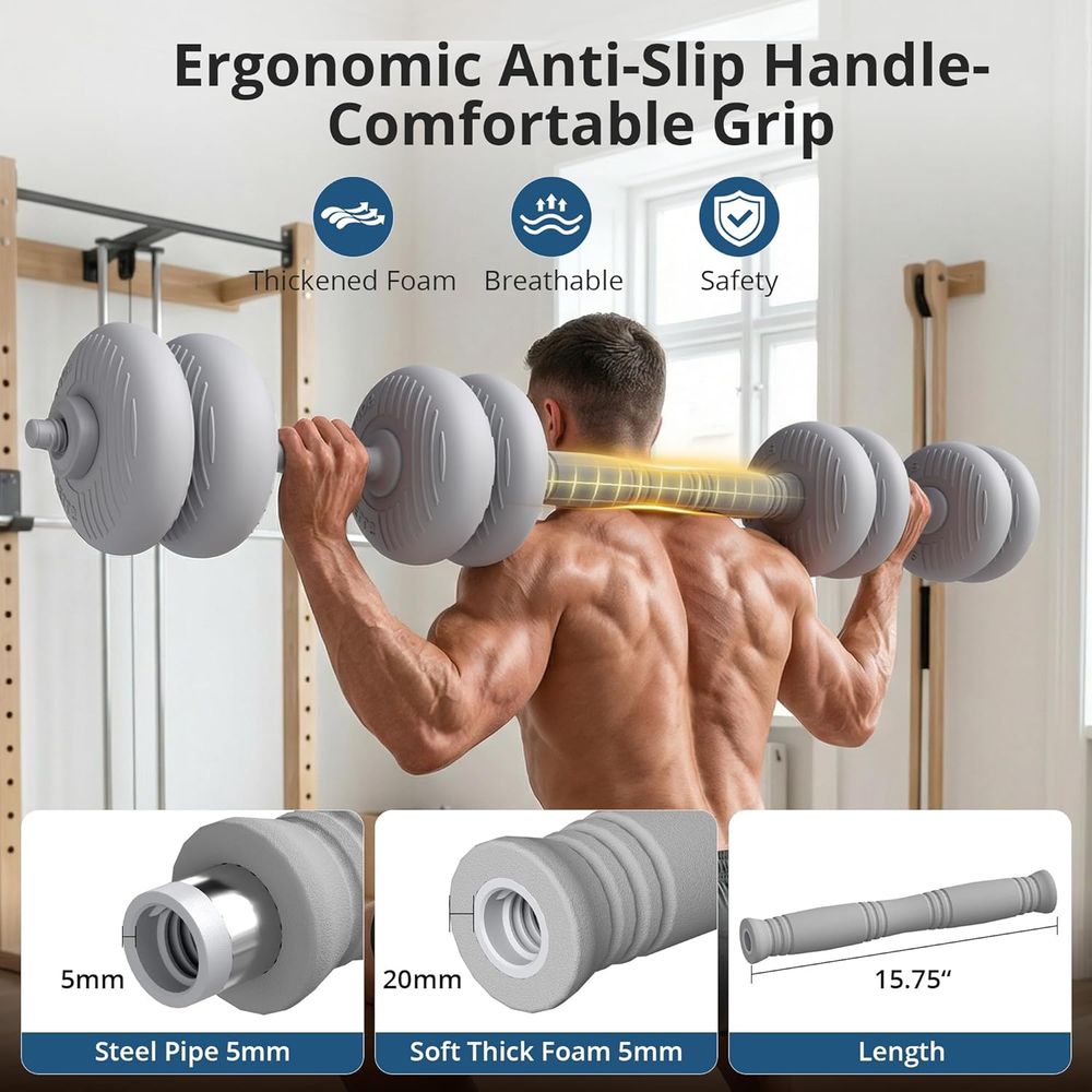 Adjustable Soft Shell Dumbbell - Home Gym Dumbbell Set recension och pris