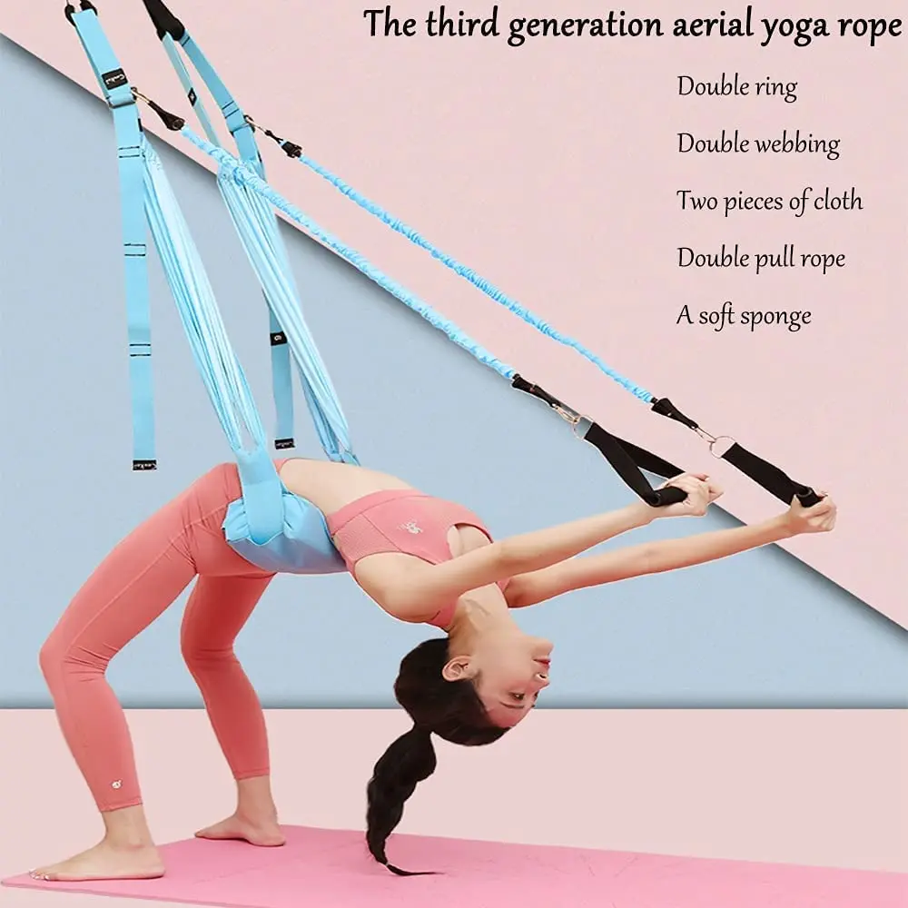 Adjustable Aerial Yoga Strap E - Yoga Trapeze Swing recension och pris