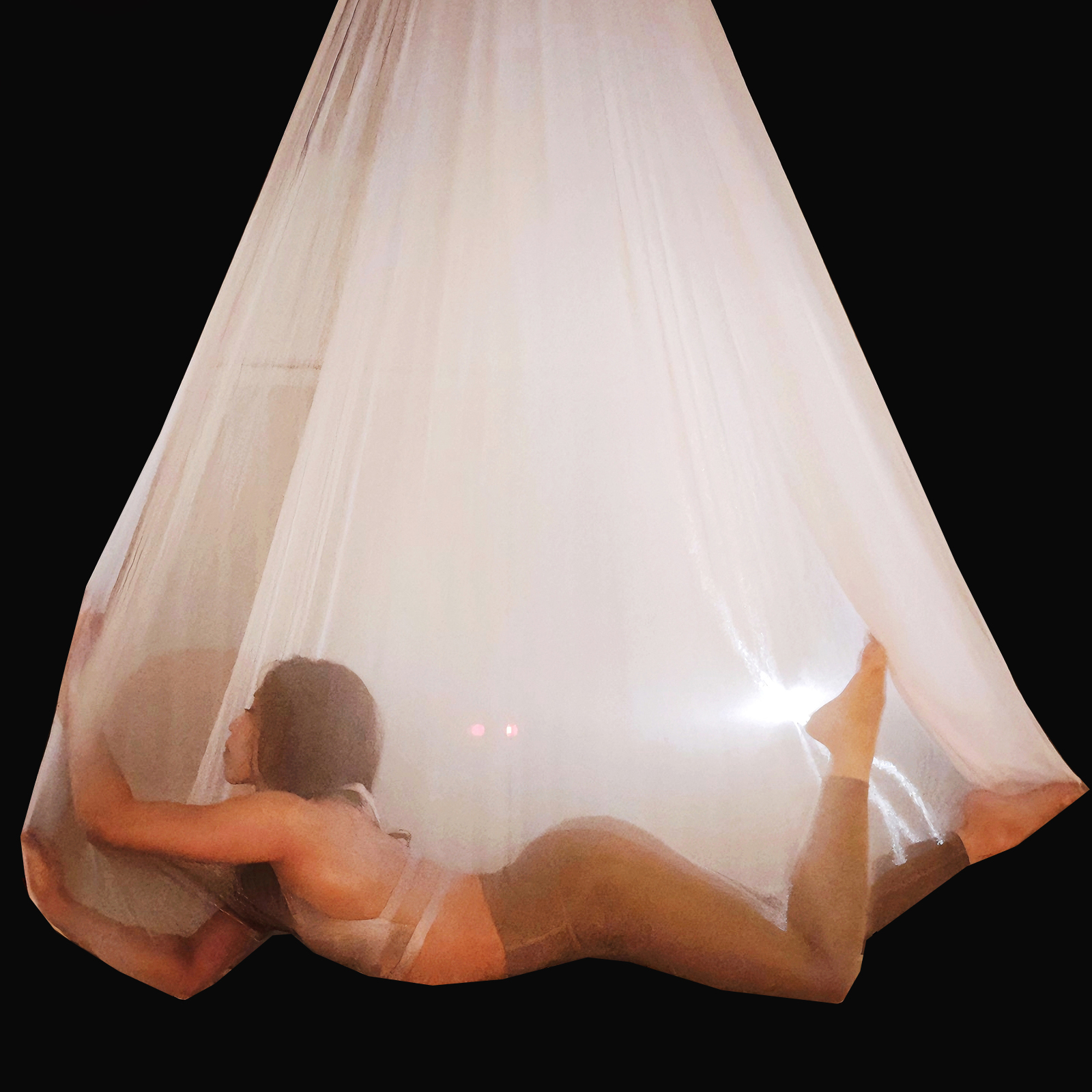 7m aerial yoga hammock transpa - Yoga Trapeze Swing recension och pris